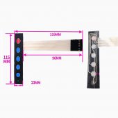 5 Key LED