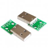 USB2.0 Male to 4P DIP switch DIP adapter board