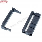 20 Position 2.54MM Pitch Female IDC Socket Flat Ribbon Cable Connectors FC-20P