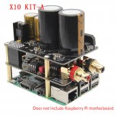 HiFi DAC sound card xmos ES9028Q2M amp X10 For Raspberry Pi