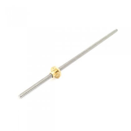 T8-2-D8 screw; Screw diameter of 8mm 8mm pitch 2mm lead screw length 300mm