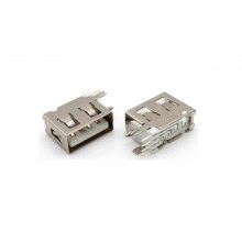 USB2.0 Type A female 90 degree USB Socket 13.7mm
