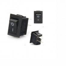 KCD11 10*15mm High Quality Snap-in On/Off Position Snap Boat Rocker Button Switch 3A/250V