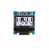 0.49 inch OLED Display Module 64x32 SSD1306 0.49" White Screen I2C IIC Super Bright for Arduino AVR STM32 3.0-5.5V