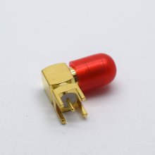 SMA Connector SMA Female Jack RF Coax Connector PCB Cable Goldplated SMA Female Right Angle Solder For PCB Mount Adapter
