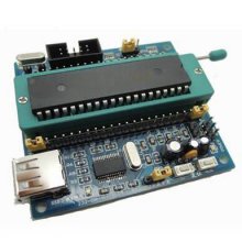 STC89C51 minimum system development board, AT89S51 minimum system development the board, USBISP Downloader