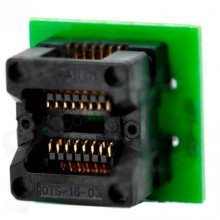 SOP16 to DIP16 Wide-body (Note Plastic 7.62) IC test socket adapter socket Programming Block