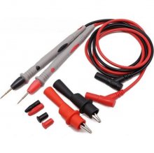 Multimeter pen silicone special tip test lead With crocodile clip