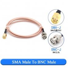 10CM SMA-J To BNC-J RG316 Extension Cable