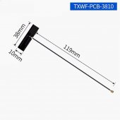 2.4/5.8G/2.5dBi/38*10mm 2.4 GHz Wifi Antenna IPEX 2.4GHz Embedded Antennas for Router Aircard Aerial 5.8GHz for Internet Signal IPX 5G Antenne