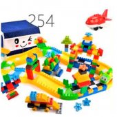 254pcs plastic blocks for childrens under 10 years old Compatible Lego