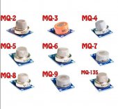 9PCS/1 Lot Gas Detection Sensor Module MQ-2 MQ-3 MQ-4 MQ-5 MQ-6 MQ-7 MQ-8 MQ-9 MQ-135 Sensor Module Gas Sensor Starter Kit