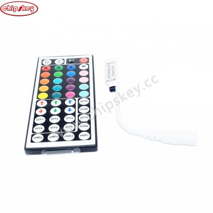 DC12V 72W Mini Wireless Controller with 44 Keys Remote Control for RGB LED Strip Light