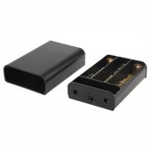 USB DC 12V Output 3x 18650 Batteries UPS DIY Power Bank Box Charger for Cellphone WiFi Router LED Light Security Camera