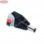 Spring Terminal Connector T0 DC Power 5.5*2.1 Adapter Male