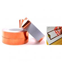 10mm*0.1mm 50Meter/Reel Copper Foil Tape Double Side lead