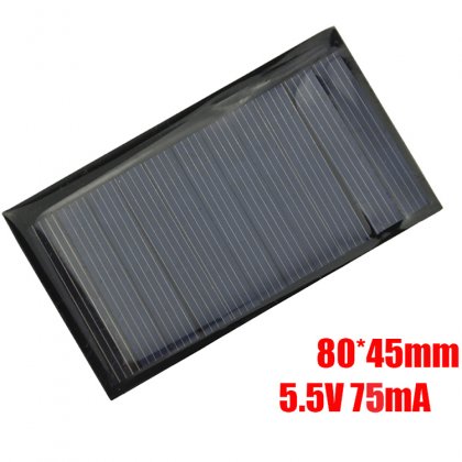 5.5V 80*45mm Solr Panel