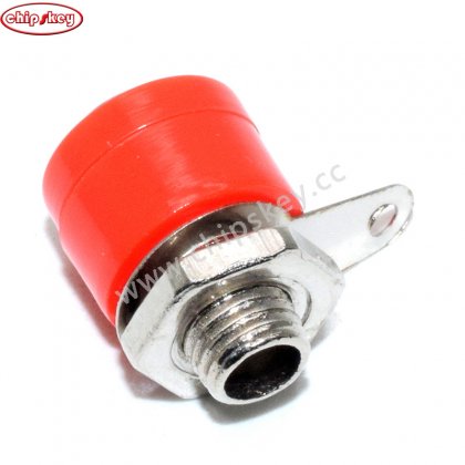 4MM Amplifier Terminal Binding Post Banana Plug Jack Mount Red Black,Price for 1pcs