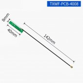 2.4/5.8G/2.5dBi/40*8mm 2.4 GHz Wifi Antenna IPEX 2.4GHz Embedded Antennas for Router Aircard Aerial 5.8GHz for Internet Signal IPX 5G Antenne
