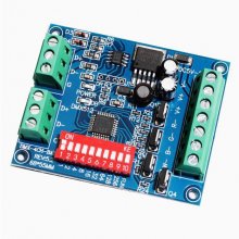 RGBW 4CH DMX512 decoding board, 4-channel DMA decoder, DMA controller DC5V-24V output