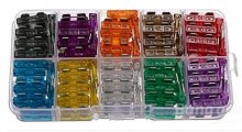 100pcs color insert type medium 19x5x18.5mm zinc car Fuse tube