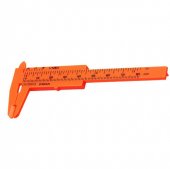 Plastic measuring tool 0-80mm vernier caliper