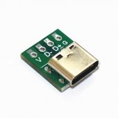 TYPE-C Female USB3.1 16P to 4P XH2.54 PCB Converter Adapter Breakout Board