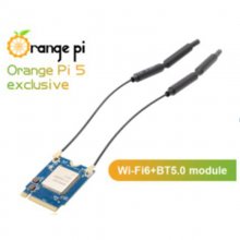 Orange Pi Wi-Fi6+BT5.0 Module for OPi 5 Board ONLY