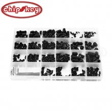 300pcs M2.- M8 Hex Head Wrench, Sleeve Screw, Bolt Classification Kit, Hexagon Drive