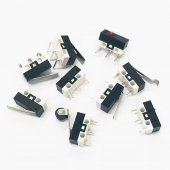 MS-1A-WB-R Micro Limit Switch Momentary Push Button Switch 1A 125V AC Mouse Switch