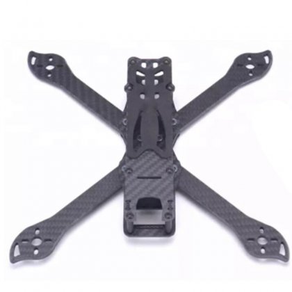 XL7 298mm 7-inch 4-axis crossing machine carbon fiber frame model airplane FPV low center of gravity racing 4-axis frame 250