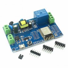 AC/DC power supply /ESP8266 WIFI single-channel relay module/ ESP-12F development board secondary development