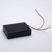 Pololu - 1152 - 3-AA Battery Holder, Enclosed with Switch