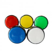 Arcade Button 60MM LED Light Lamp Big Round Arcade Video Game Player Push Button Switch Promotion