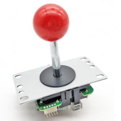 Red 5Pin 8way Long Stick Joystick with Multi Color Ball for Arcade Game Machine Pandora box console