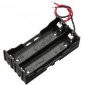 2*18650 Battery Case 7.4V With Wire