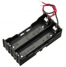 2*18650 Battery Case 7.4V With Wire