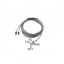 M6 Screw Temperature Sensor Thermocouple K type with 1m Metal cable
