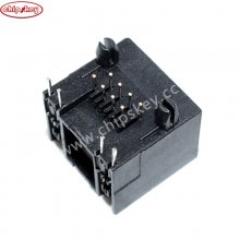 56type RJ45 18.3MM 58 8P8C Socket With LED