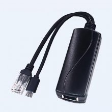 100Mbps RJ45 isolation national standard 48V to 5V POE separator Micro USB port POE Splitter