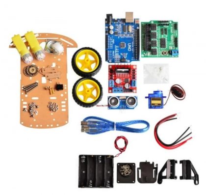 Smart car kit 2WD/tracing car/DIY kit/uno development board/car chassis/programming