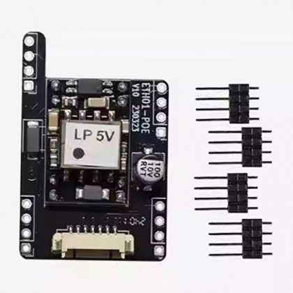 POE module for ETH01-EVO onboard ESP32-C3 development board with Ethernet WIFI Bluetooth three in one IoT gateway