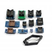 13PCS Whole Set Universal Adapter Socket IC Extractor for Programmer TL866ii Plus TL866A TL866CS EZP G540