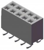 2*5P 2.54MM Double Row SMD Female Socket