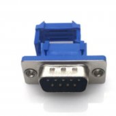 DIDC9 DB9 MALE serial port CONNECTOR IDC crimp Type D-Sub RS232 COM CONNECTORS 9pin plug 9p Adapter FOR ribbon cable