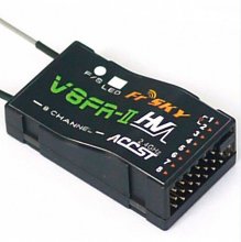 FrSky Taranis Compatible Receiver V8FR-II 8-channel 2.4ghz ACCST