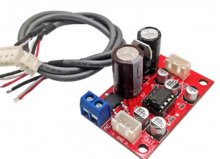 AD828 amplifier front-end amplification module