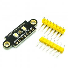 Dual hole version black / TCS34725 color recognition sensor bright light sensor module RGB IIC supports Arduion STM32