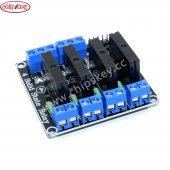 5V 4 Channel SSR Solid-State Relay Low Level Trigger With fuse Stable 240V 2A