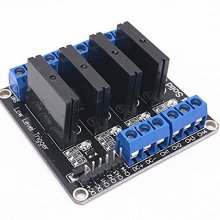 5V 4 Channel SSR Solid-State Relay Low Level Trigger With fuse Stable 240V 2A